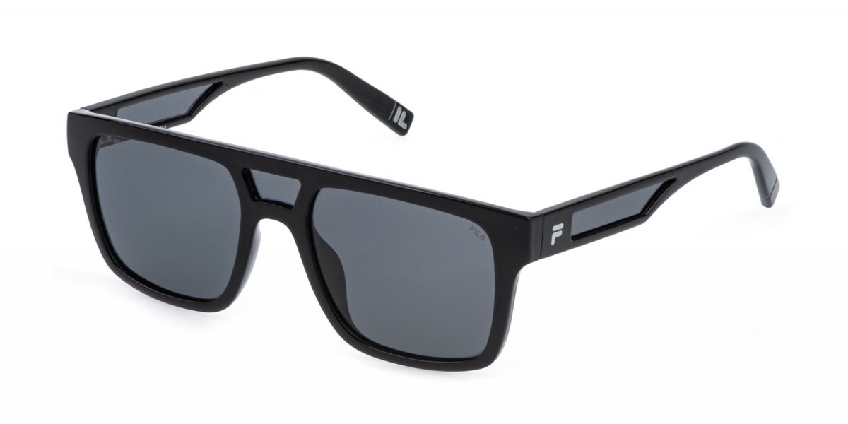 Fila SFIA13 Nero lucido totale 55/19/145 MAN Zonnebrillen