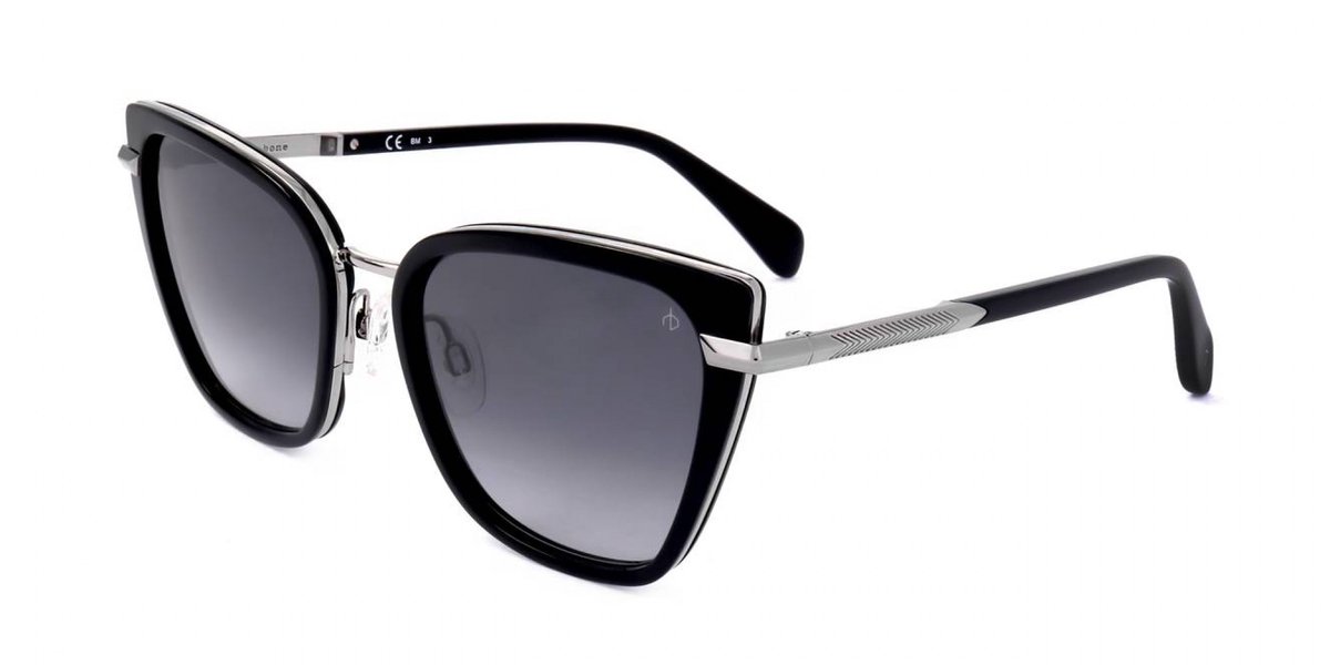 Rag & Bone RNB1057/G/S Black 56/19/140 WOMAN Zonnebrillen