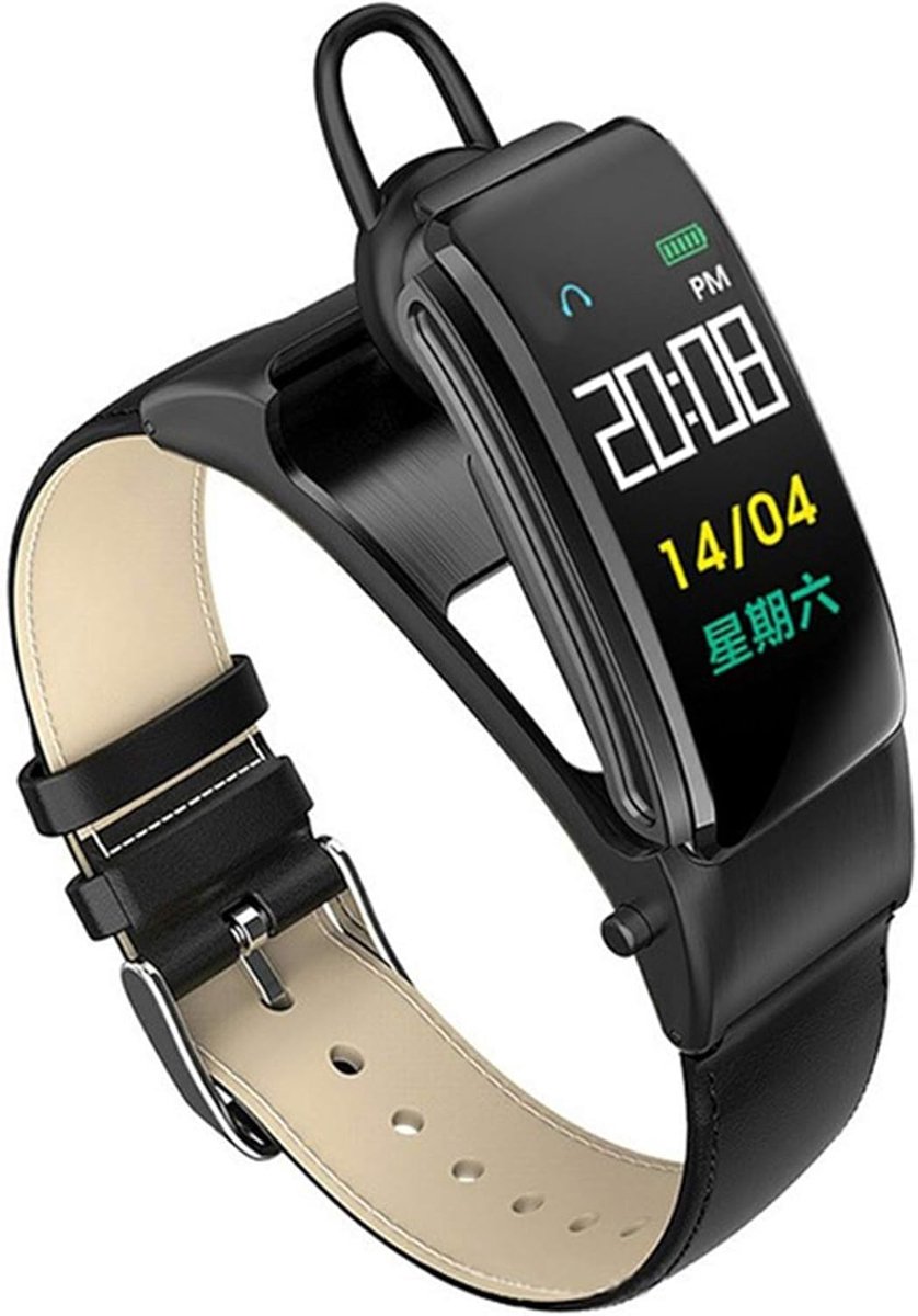 Smart Armband - Fitness Tracker Horloge - Dagelijkse Activiteit Meten - Hartslag Stappenteller - 0.96 Inch IPS Scherm - C