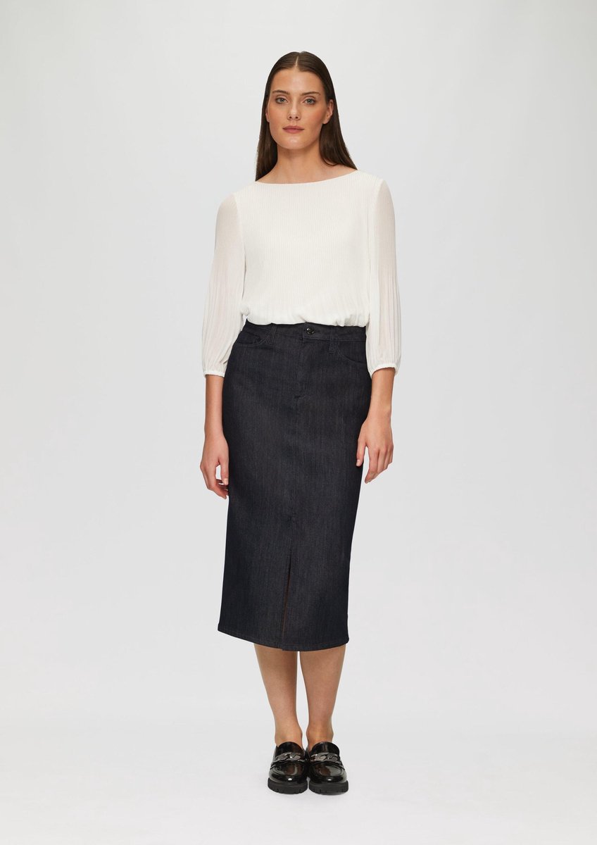 s.Oliver BLACK LABEL - Rok - Maat 36 - Vrouwen - 59Z2 BLUE -