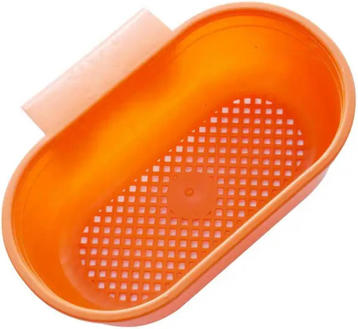Gootsteen Zeef - Afdruiprek Mand - Groente Wassen - Multifunctioneel Ontwerp - Oranje
