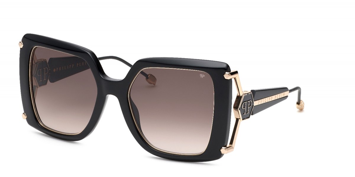 Philipp plein SPP121S 0700 Zonnebril - Dames - Zwart
