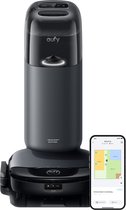 eufy Clean S1 HydroJet Robot Stofzuiger met Moppfunctie - All-in-one Station - Revolutionair Reinigingssysteem - Altijd Schone Mop - Auto Lift Mop - Slimme Obstakeldetectie - Voor Huisdierharen.