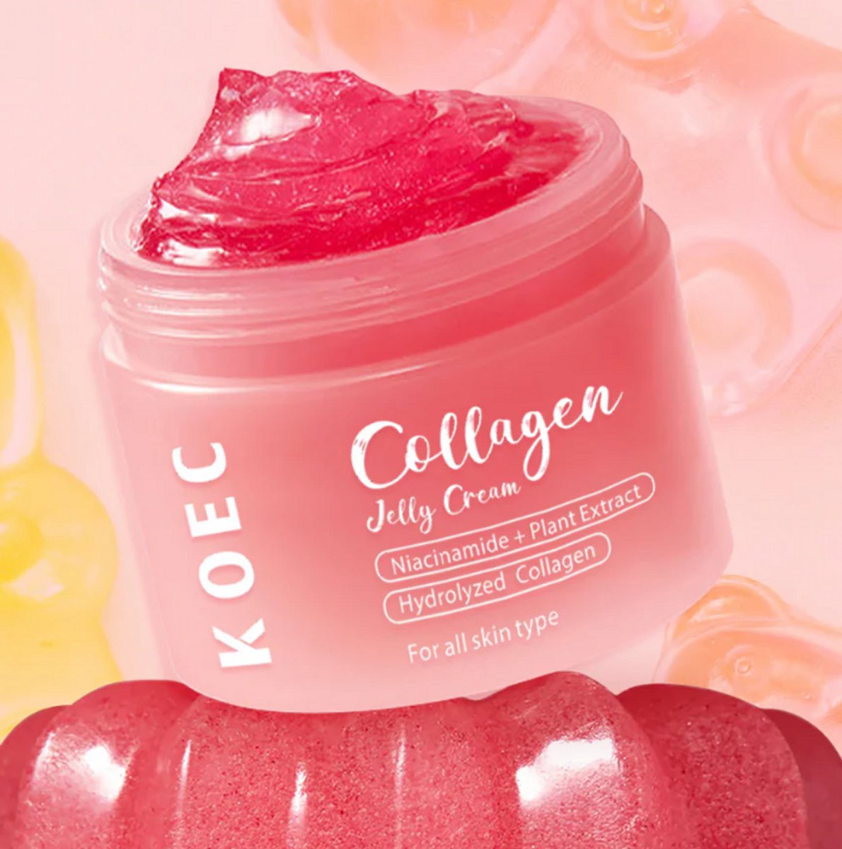 KOEC Collagen Jelly Cream (100ML) - korean skincare - collageen masker - korean beauty