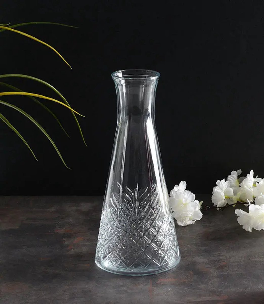 Pasabahce – glazen karaf – Timeless – kristalglas – helder – 940 ml, 1 stuk — cadeau in Koken & Dineren - foto 4