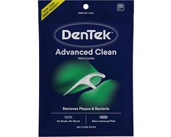 DenTek Tandzijde met Handvat - Tandzijde Flosser - Fluoride, 150 Stuks