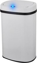 FlinQ Sensor Prullenbak Swing 60L Zilver Aanbieding ⏰ | Voor