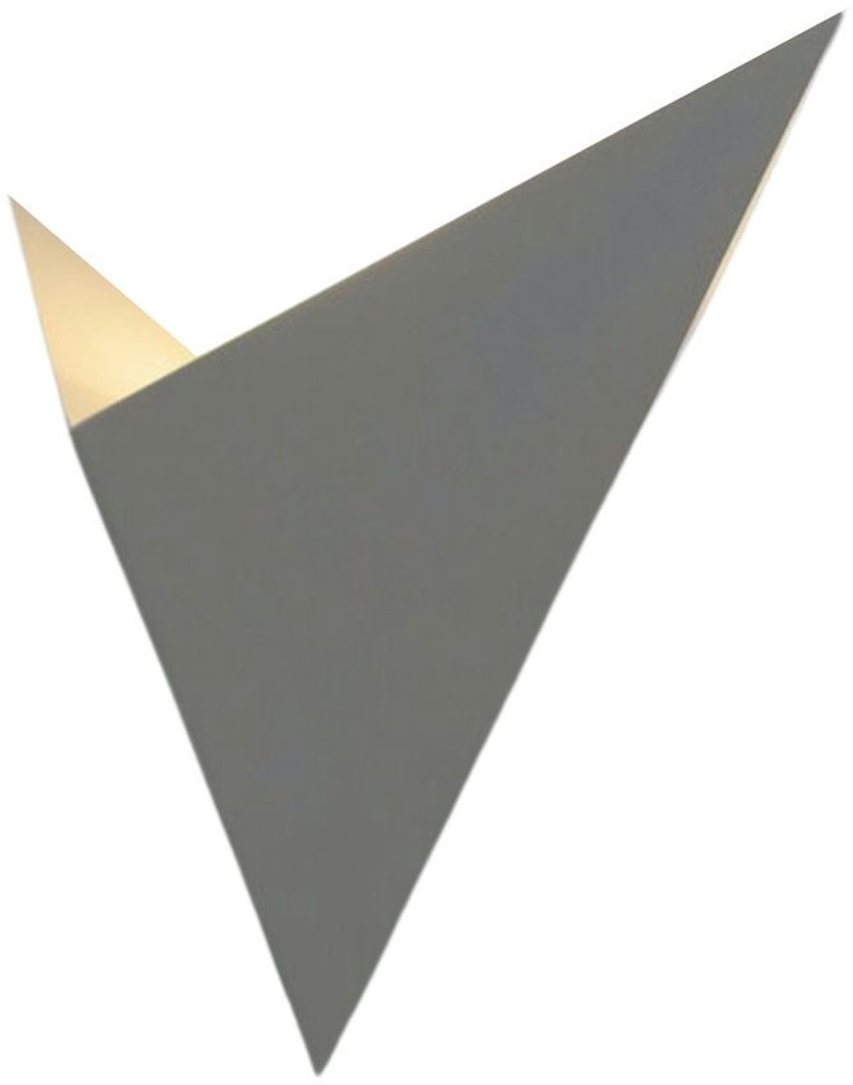 Kosilum - London - Wandlamp - Grijs - Aluminium