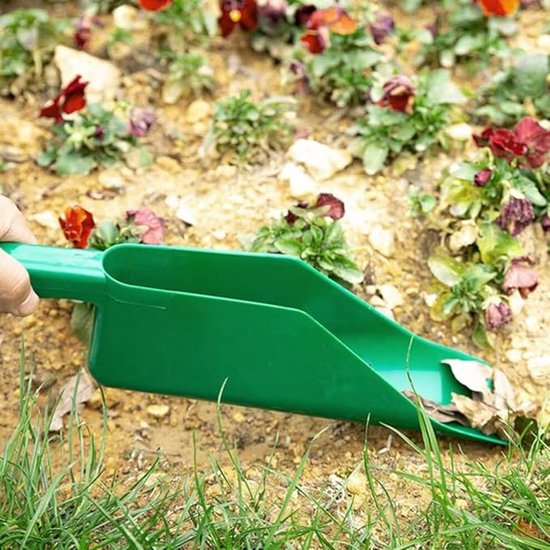 2-stuks dakrandschep - Dakgootbladreinigingsschep - Bladverwijderingsgereedschap - Tuinbladreinigingsschep - Geschikt voor het reinigen van tuinen, boomgaarden, daken en andere buitenruimtes - Groen van Gutter Scoop — afbeelding 5