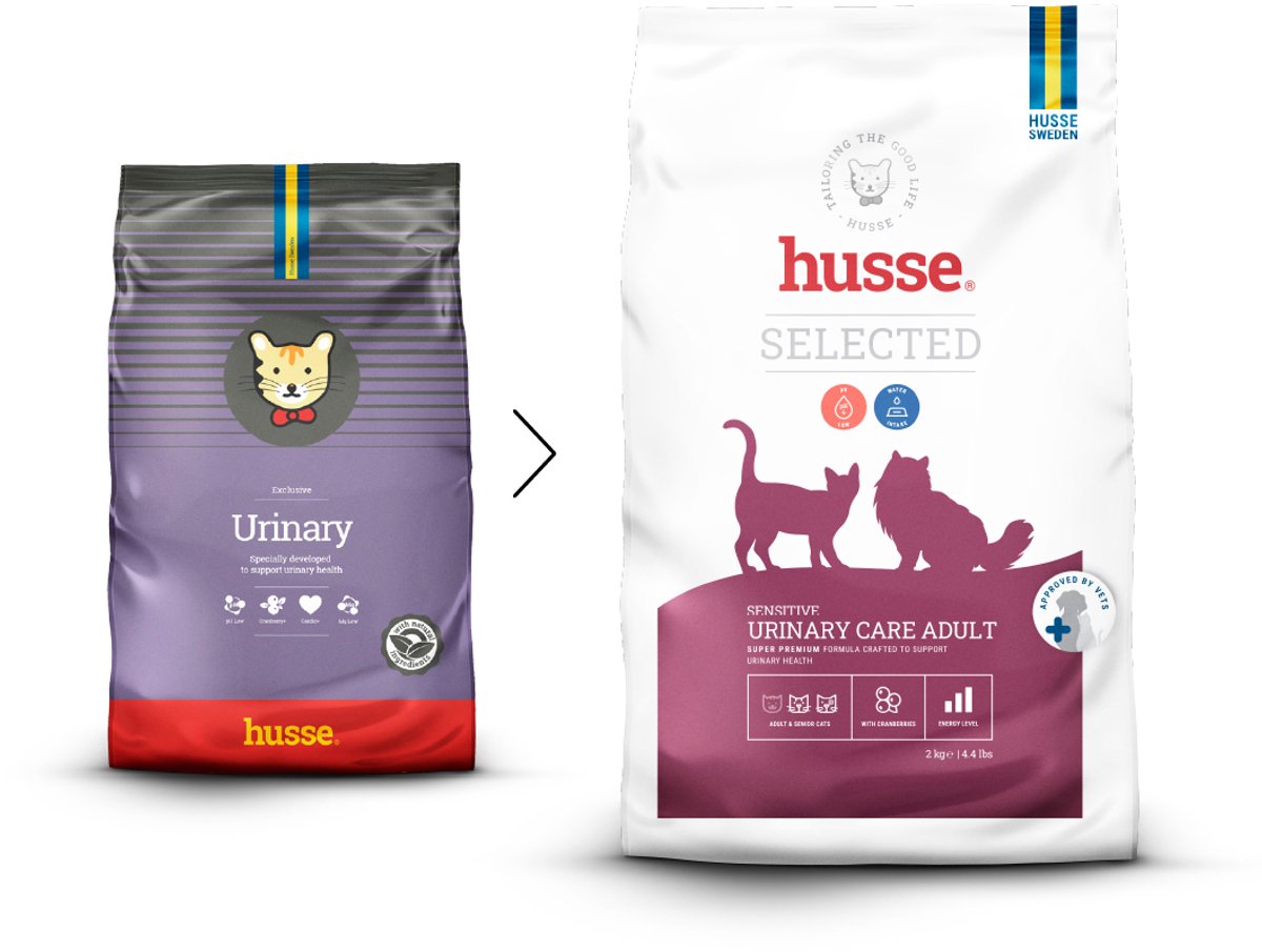 Bol.com Husse Katt Urinary - Blaasgruis, Kattenvoer Droogvoer, Kattenbrokken Struvite - Kattenvoeding 100% Natuurlijk - 7 kg aanbieding