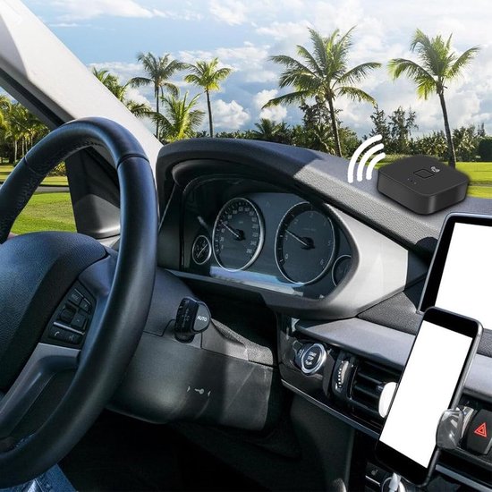 Bluetooth-ontvanger voor stereo-installaties thuis, RCA-interface, 3,5 mm AUX draadloze audioadapter, geschikt voor stereo-installaties thuis en in de auto, ondersteunt NFC. — afbeelding 5