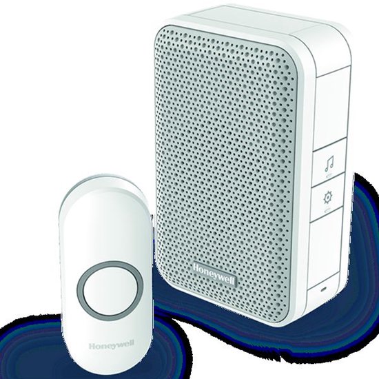 Honeywell DC311N Draadloze Deurbel - Deurbelset - Draagbaar - Wit — afbeelding 4