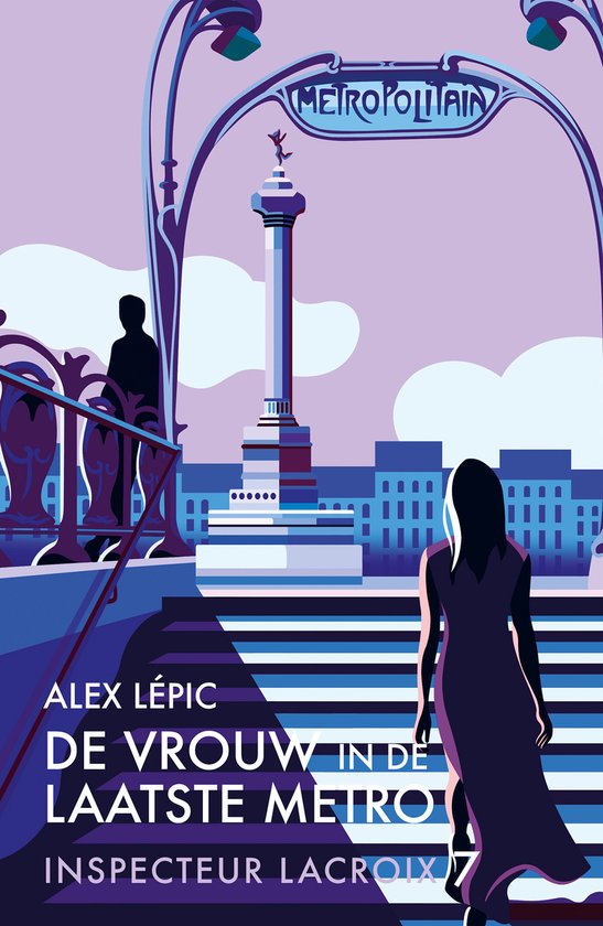 Inspecteur Lacroix 7 - De vrouw in de laatste metro - cover