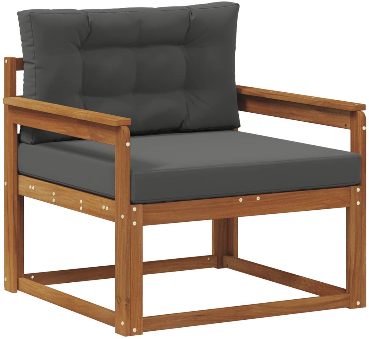 vidaXL - Buiten - Midden - Sofa - Naturel