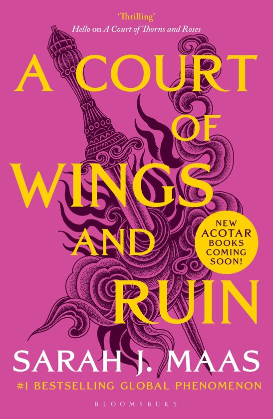 A Court of Thorns and Roses 3 - A Court of Wings and Ruin - cover