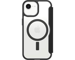OtterBox React Folio voor MagSafe Series voor Apple iPhone 17e/16e/15/14/13, transparant/zwart - ProPack