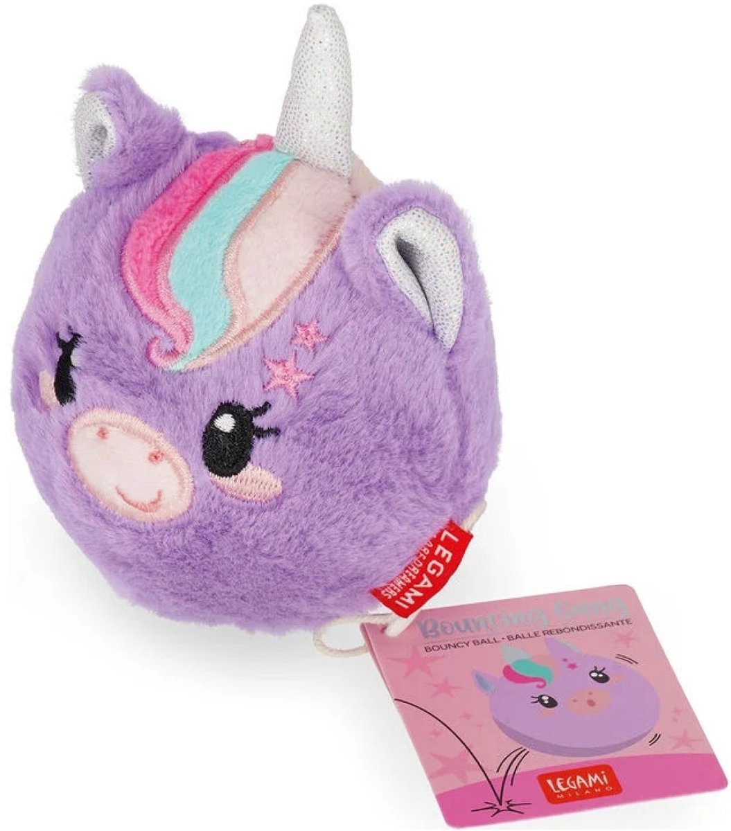 Legami | Bouncy Ball Unicorn Bouncing Gang
