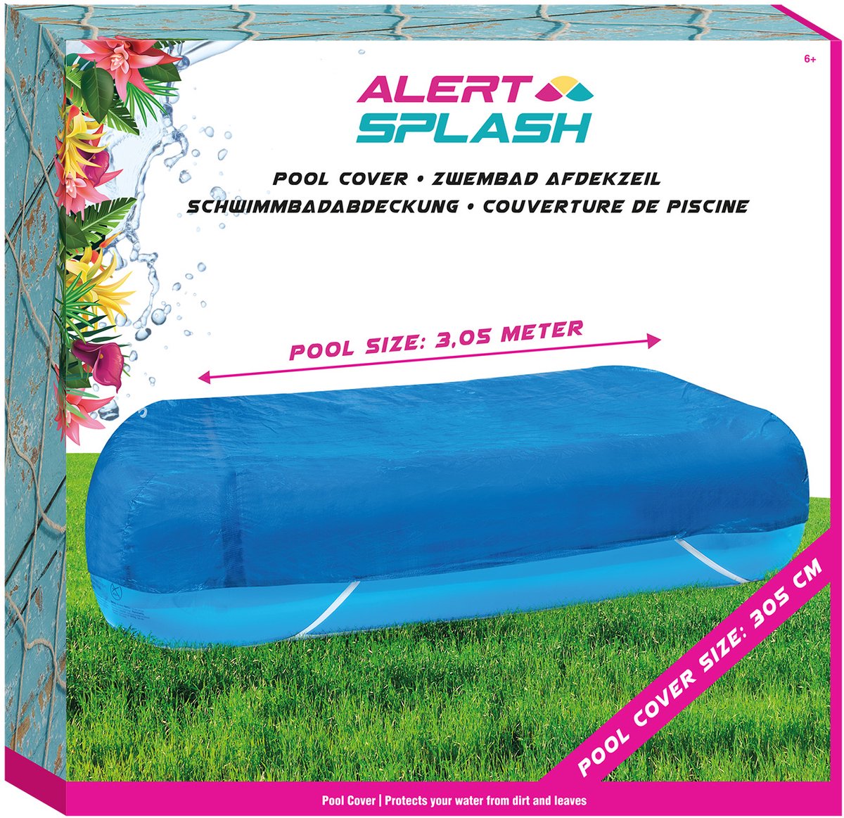 Alert Splash afdekzeil - 305 x 183 x 46 cm