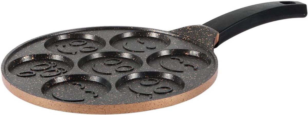 SVN® Poffertjespan - Poffertjespannen -Goud- 43 cm × 26 cm × 15 cm;0.83 kg