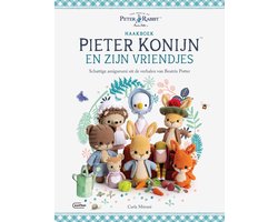Omslag van Haakboek Pieter Konijn en zijn vriendjes