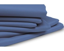 Verduisterend Gordijn - Lichtdicht Raambekleding - Optimale Slaapkwaliteit - 100% Lichtblokkade - 140x180 cm - Blauw