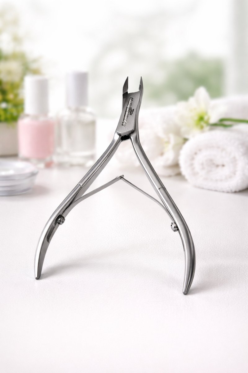 Belux Surgical Instruments / Nagelriemknipper 10 cm – Professionele Cuticle Nipper – RVS – Precisie Manicure/Pedicure Tool – Niet Steriel (Steriel Verpakt)