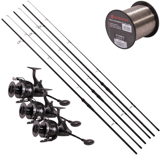 Ultimate Adventure Carp II 11ft (3lb) + ULX Hengelset - Karper Set van Merkloos — afbeelding 5