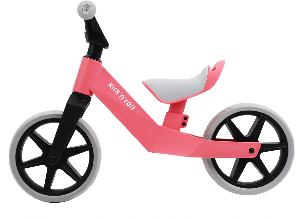 Kick'n'Roll TB02 - Loopfiets - Roze - Lichtgewicht - 2-4 jr.