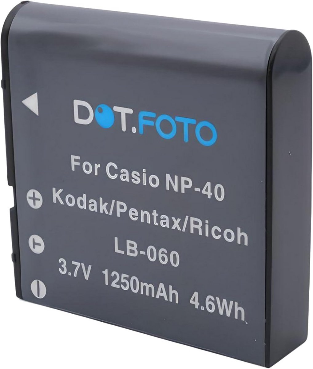 Oplaadbare Batterij - Camera Accu - Fotografie - Hoge Capaciteit 1250mAh - 37 Volt