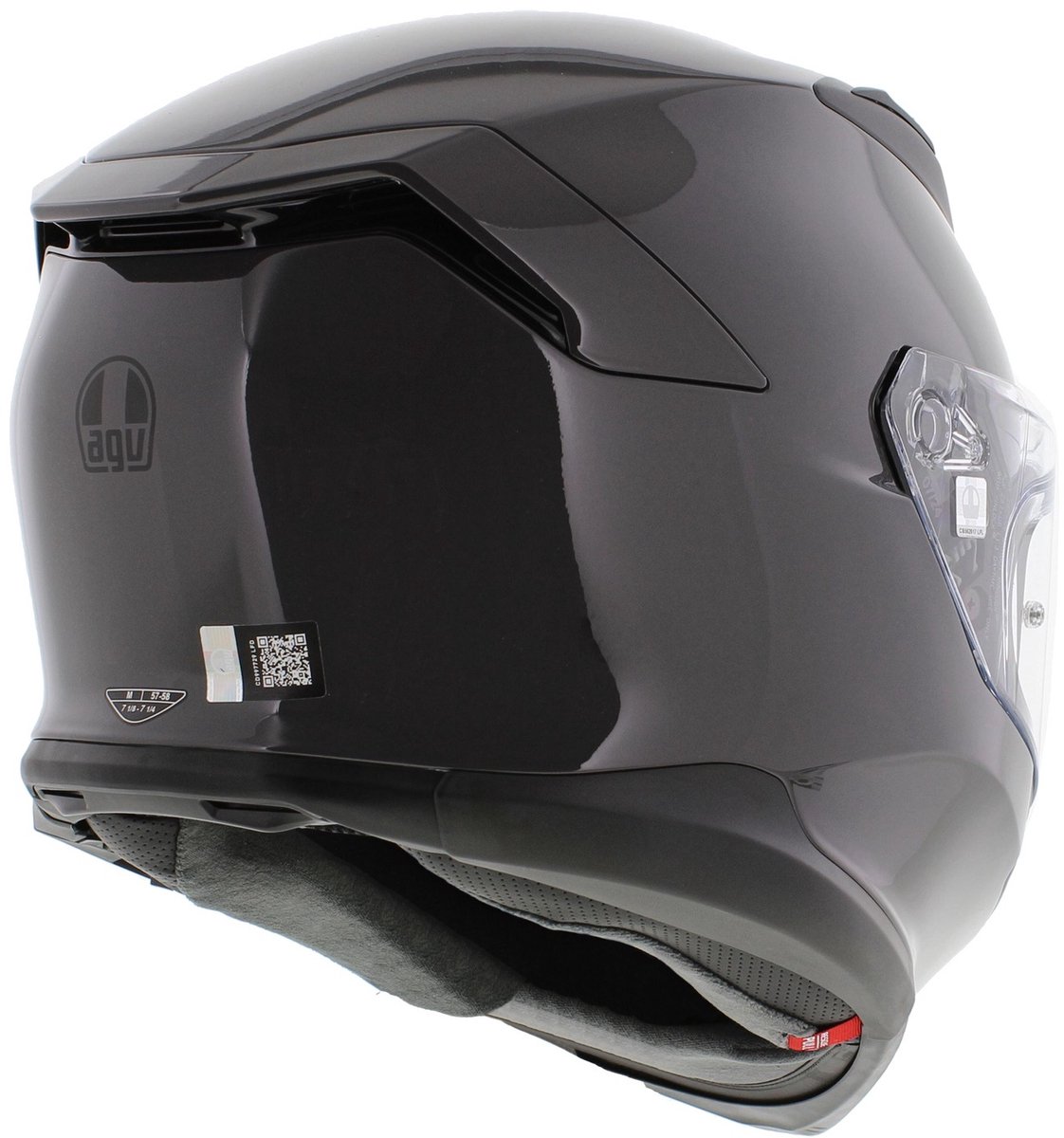 AGV K7 Mono Evo Nardo Grey - Maat XL - Integraal helm - Scooter helm - Motorhelm - Grijs - Scooterhelmen mannen en vrouwen. – foto 8