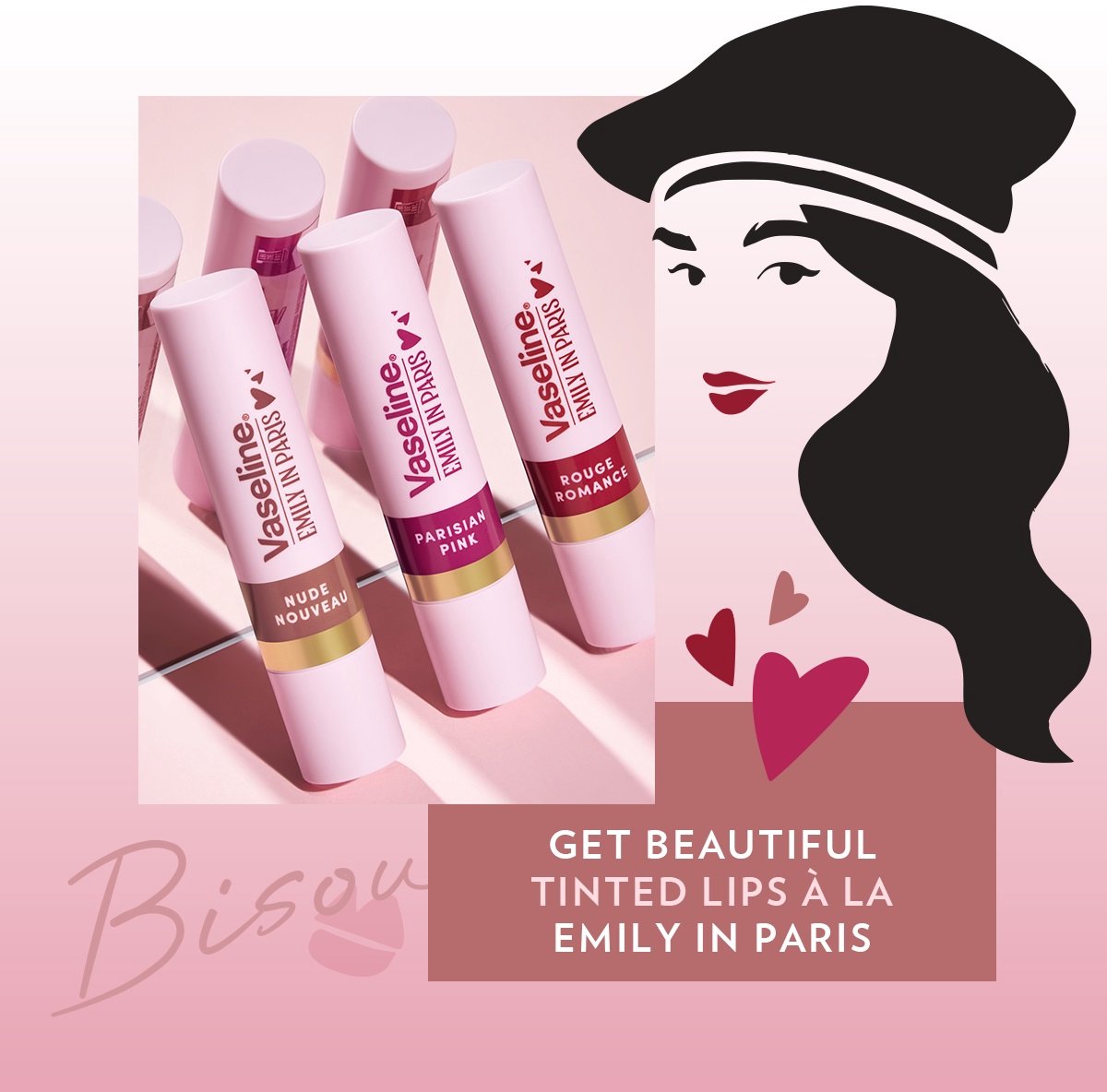 Vaseline x Emily in Paris Nude Nouveau | Moisturizing Lip Balm Stick | Limited Edition | — cadeau in Verzorging - foto 8
