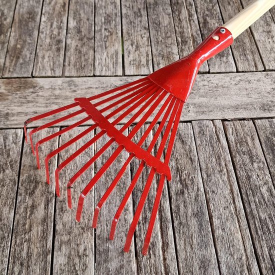 Kinder Tuingereedschap Set - Buiten Speelgoed - Tuinieren en Spelen - 8 Delig Metaal Hout van Kinder — afbeelding 3