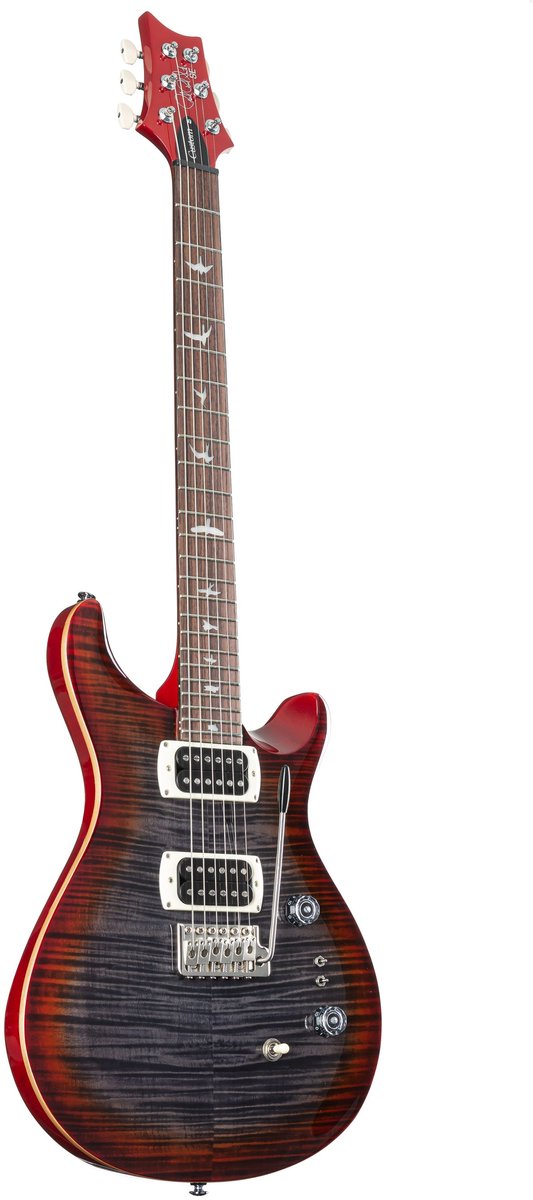 PRS SE Custom 24-08 2026 Charcoal Cherry Burst - Elektrische gitaar