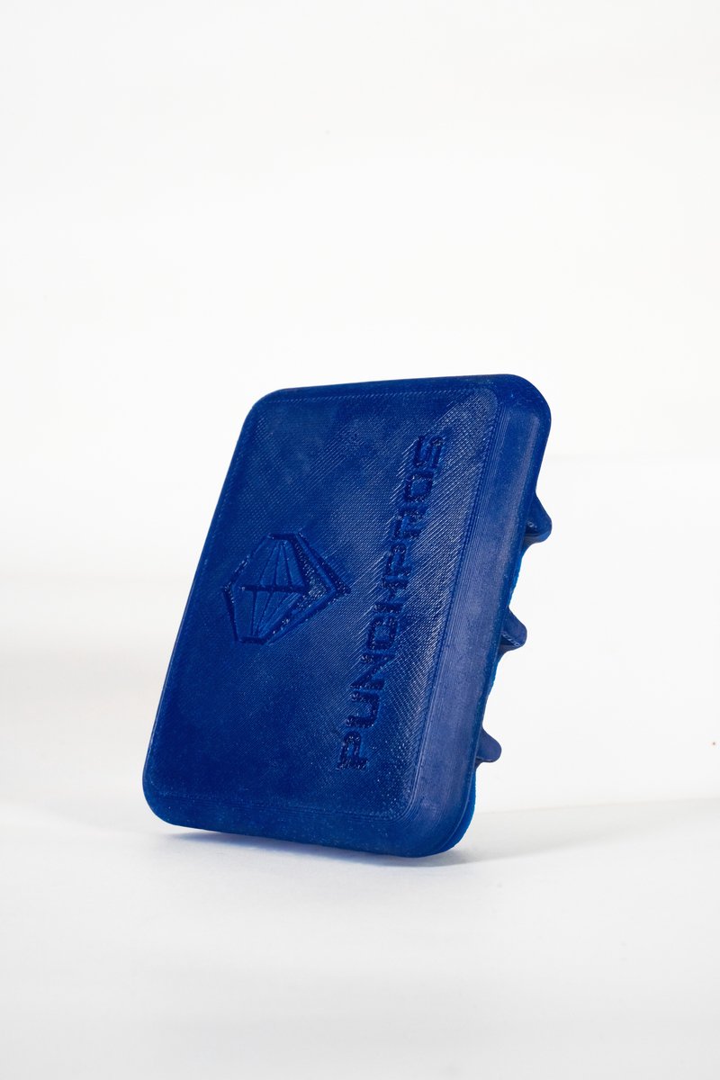 PunchPros siliconen knokkelbeschermer blauw (enkel)