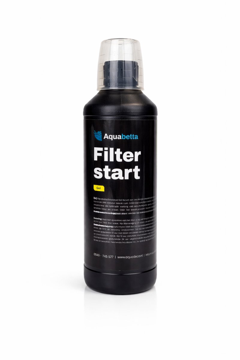 Aquabetta Filterstart Gel 0,5L - Bacteriën voor de vijver - Goed voor de bacteriecultuur - In gel vorm