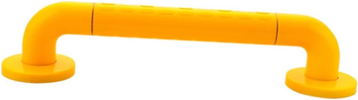 Veiligheidshandgreep Badkamer - Steun Greep Hulp - Veilig Douchen - Antislip Oppervlak - 30 cm Lengte - Geel