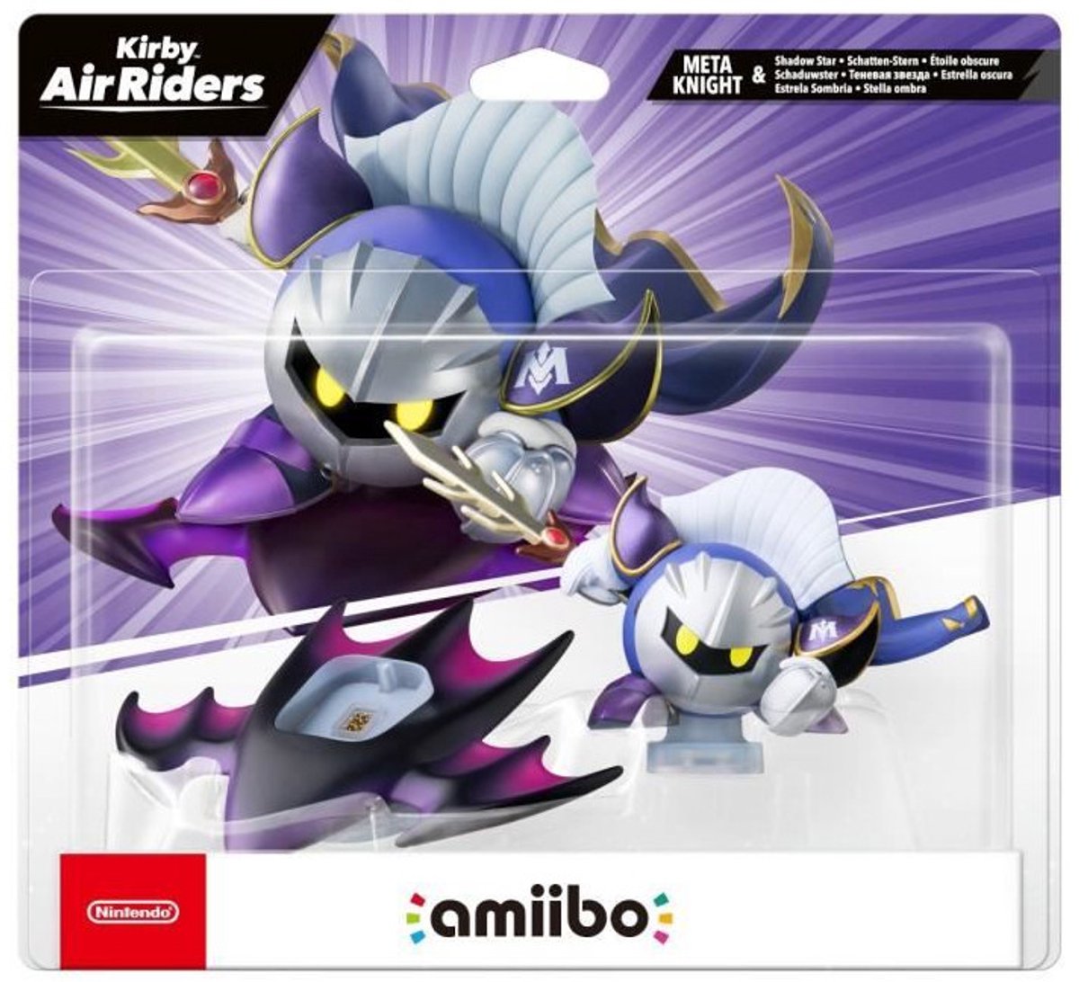 Amiibo Meta Knight & Shadow Star - Kirby Air Riders - Nintendo Switch 2