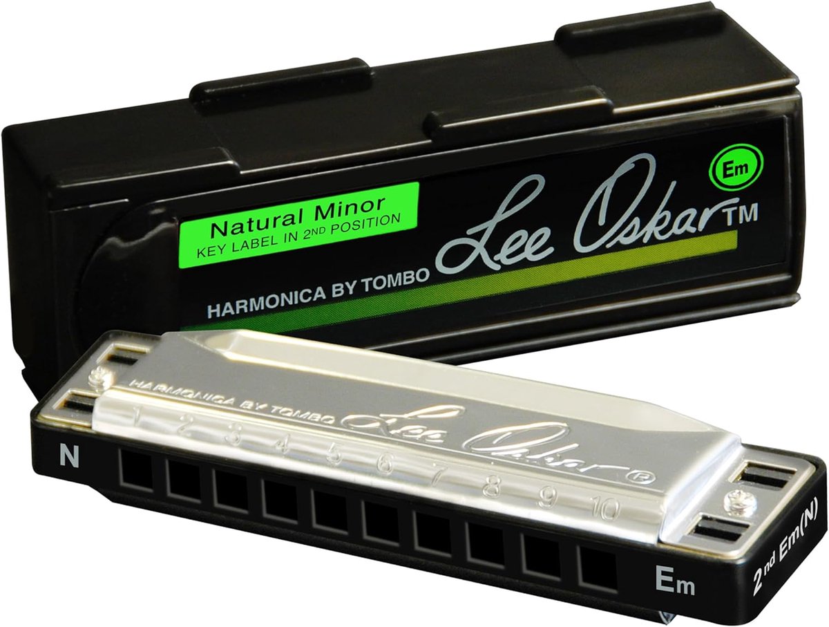 Mondharmonica - Diatonische Harmonica - Folk Muziek - Verwisselbaar Systeem - 15 cm - Groen
