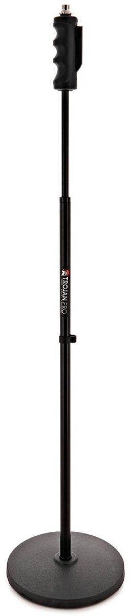 Trojan Pro Mic-statief met ronde basis voor één hand