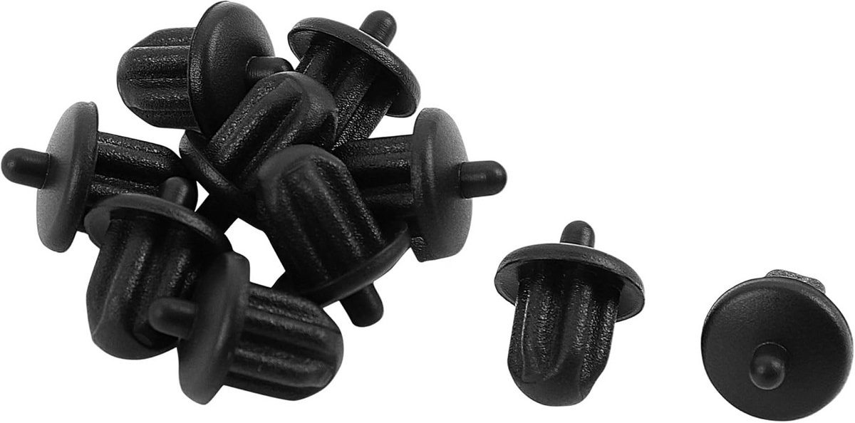Audio Jack Plug - Stofkapje Bescherming - PC Audio Poort - Rubberen Afdichting - 635 mm - Zwart