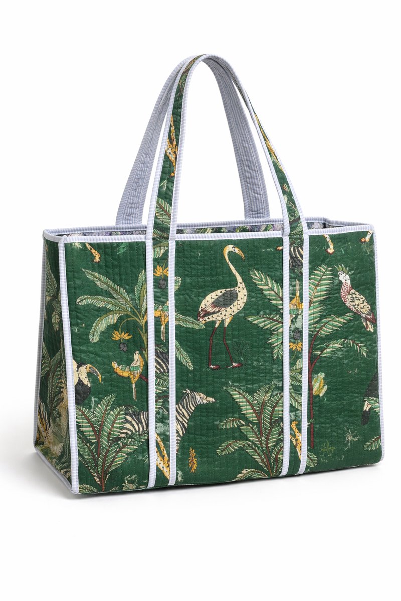 HS Tas Dames - Tote Donkergroen