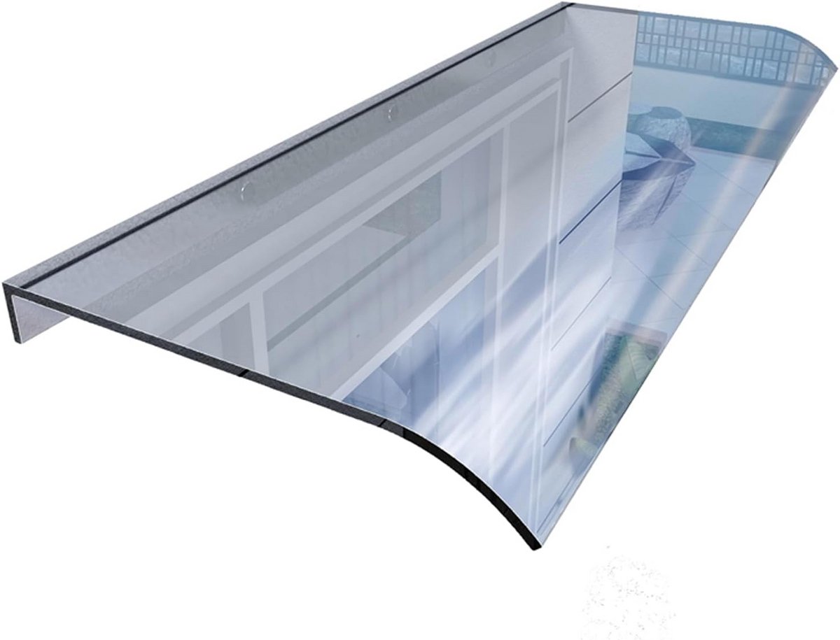 Deurkapper - Regenbescherming - Buitenruimte - Geluidsisolerend - 40x110cm - Transparant