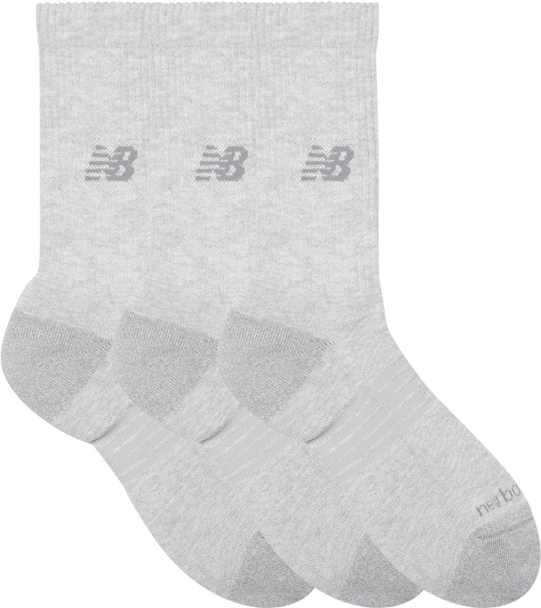New Balance Active Crew Socks 3 Pack Unisex Sportsokken - ATLETIC GREY — cadeau in Cadeau-ideeën - foto 4