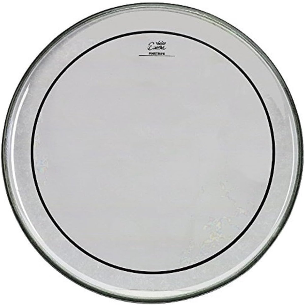 Trommelvel - Drumvel Vervanging - Drumstel Vernieuwen - Transparant Pinstripe - 15 Inch - Helder