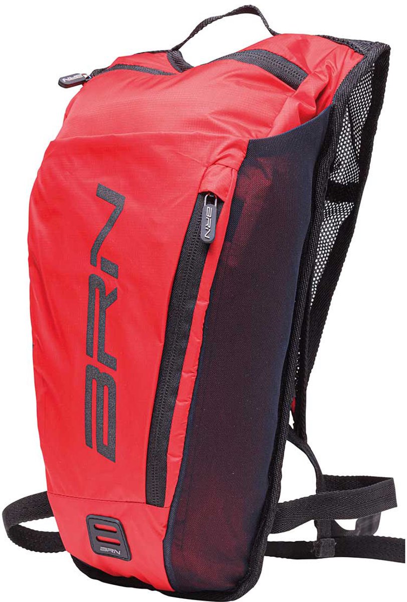 BRN rugzak met reservoir maat S rood