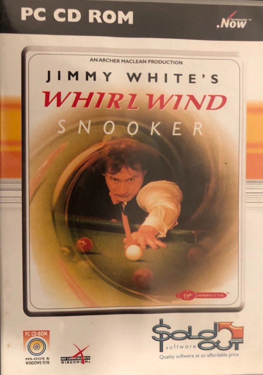 Jimmy White, Whirlwind Snooker (1991) /PC