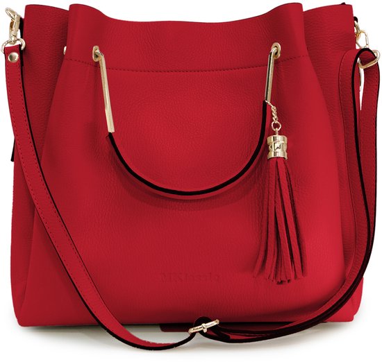VARLIVOO Elegante Dames Handtas Bloempatroon Dames Top Handvat Tassen