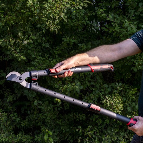 Kreator Takkenschaar Bypass KRTGR40030 - 860 mm - Telescopisch - Gebogen messen - Snoeischaar - Tuingereedschap van Merkloos	 — afbeelding 2