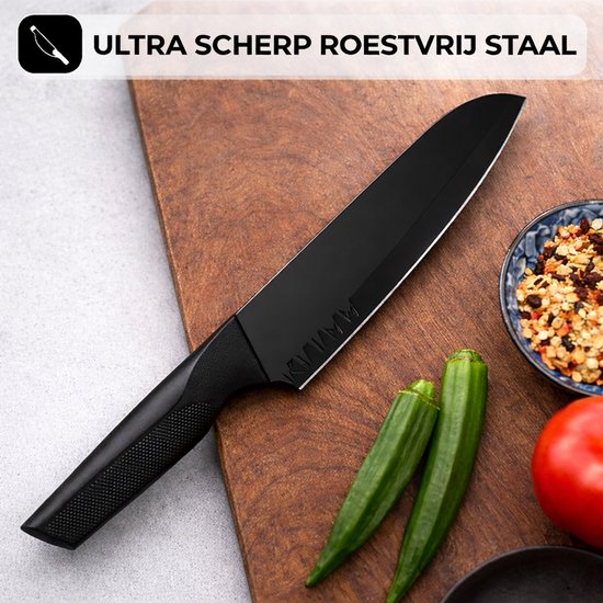 ROYAL KITCHEN GOODS® - 16-delige Messenset met Blok en Vleesschaar - Keukenmessen met Messenblok - Messenhouder ROYAL KITCHEN GOODS® - 16-delige Messenset met Blok en Vleesschaar - Keukenmessen met Messenblok - Messenhouder
