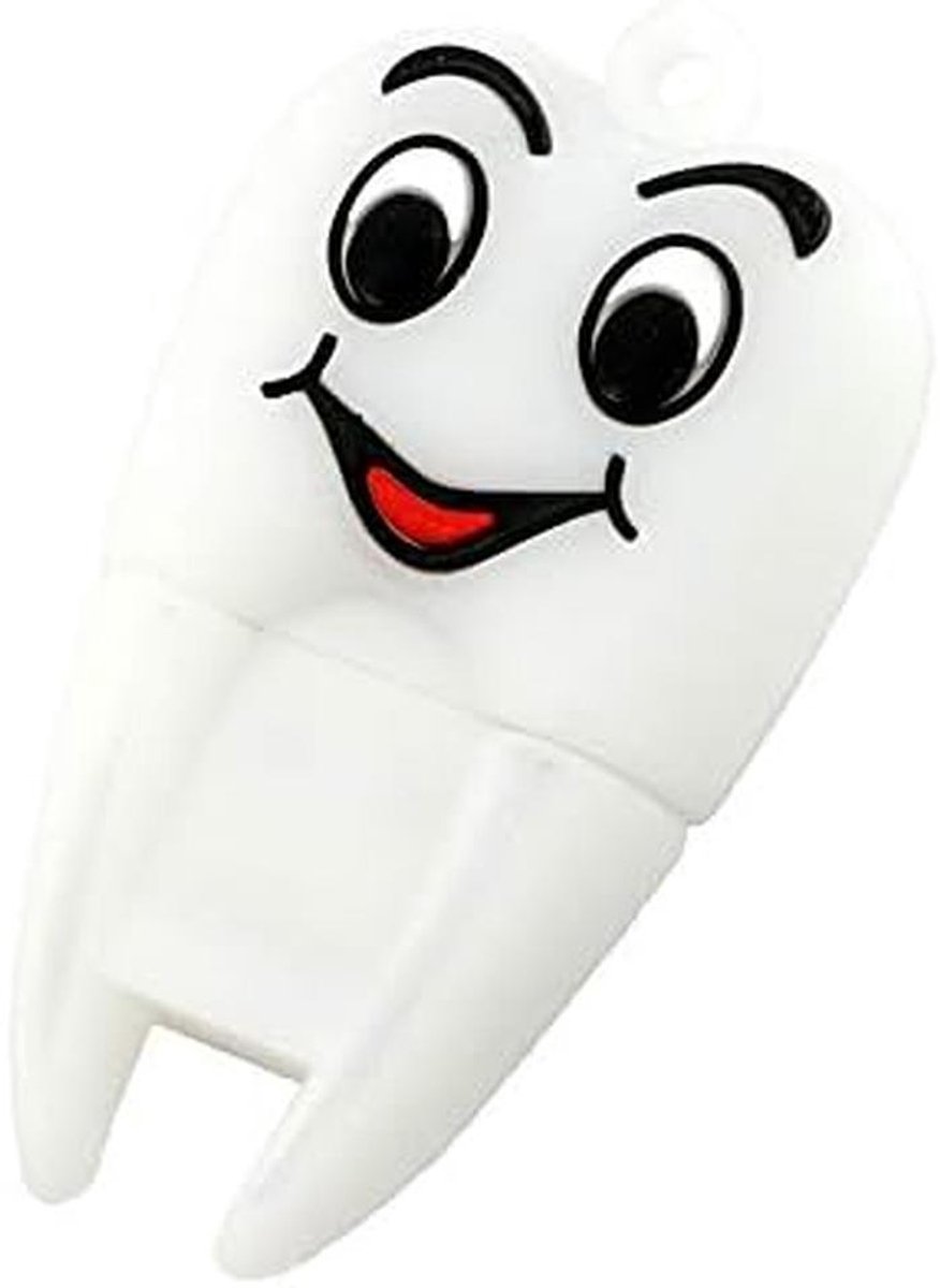 Originele USB-stick 32 GB Design Geheugenstick Tand met Gezicht